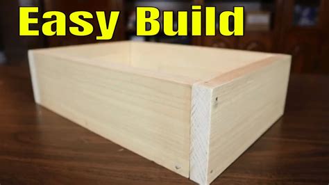 how to build a metal storage box|diy wooden storage box plans.